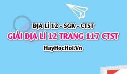 Giải Địa lí 12 trang 117 Chân trời sáng tạo SGK